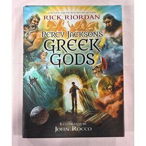 Percy Jacksons Greek Gods By Rick Riordan Illustrated By John Rocco Hardcover